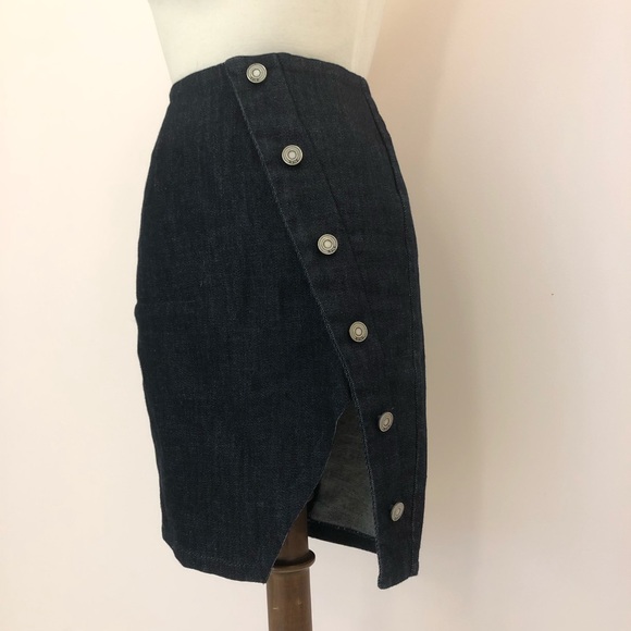 RtA Jolene Skirt in Total Blue - Picture 3 of 4